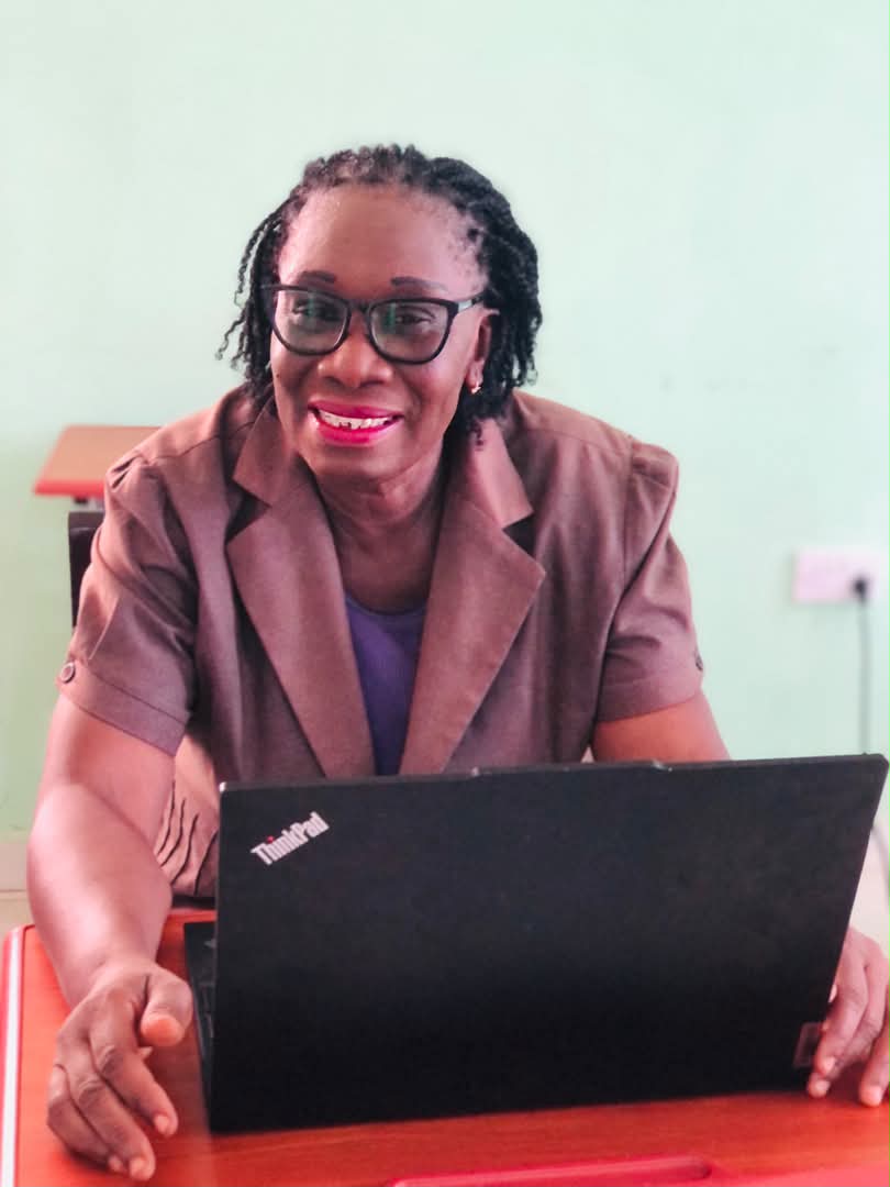 Portrait of Mrs. Seisay, Principal